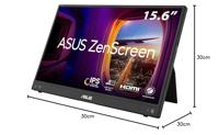 ASUS MB16AHV computer monitor 39,6 cm (15.6 ) 1920 x 1080 Pixels Full HD LCD Zwart - thumbnail