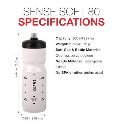 Zéfal sense soft 80 drinking bottle Zéfal sense soft 80 drinking bottle