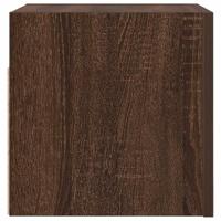 Tv-wandmeubelen 2 st 30,5x30x30 cm bruineikenkleurig - thumbnail