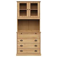 Hoge kast VIGO 80x40x176 cm massief grenenhout - thumbnail