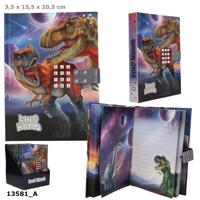 Dino World dagboek met geheime code - thumbnail