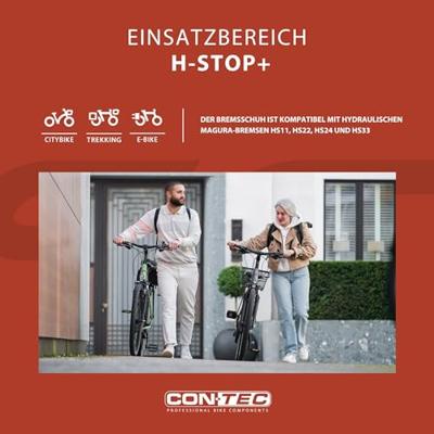 CONTEC rempads "h-stop +" ct brake shoes h-stop+ hydraulic - thumbnail