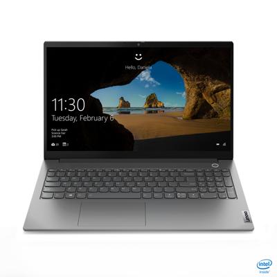 Lenovo ThinkBook 15 Notebook 39,6 cm (15.6") 1920 x 1080 Pixels Intel Core i5-11xxx 16 GB DDR4-SDRAM 512 GB SSD Wi-Fi 6 (802.11ax) Windows 10 Pro Grijs