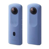 RICOH THETA SC2 BLUE 360° Camera 4K Video met beeldstabilisatie Hoge beeldkwaliteit High-speed gegevensoverdracht, met weinig ruis, Blauw - thumbnail