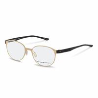 Uniseks Brillenframe Porsche P8345-C-5218 Gouden Ø 52 mm - thumbnail