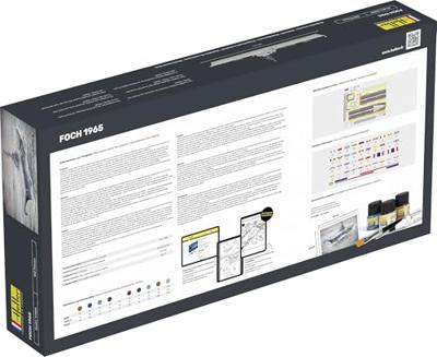 Heller 1/400 Aircraft Carrier Foch