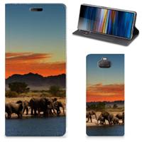 Sony Xperia 10 | Hoesje maken | Olifanten - thumbnail