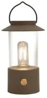 Anna&apos;s Collection Led lantaarn taupe 24x9cm op usb - thumbnail