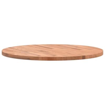 Tafelblad rond 70x2,5 cm massief beukenhout