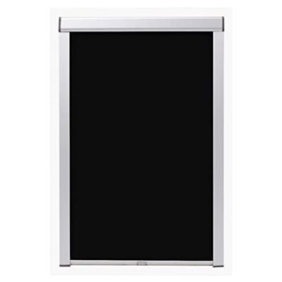 VidaXL Rolgordijn verduisterend zwart s08/608