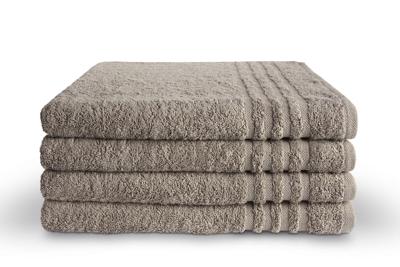 Byrklund Handdoek 70x140 cm 500gram Taupe - 6 stuks