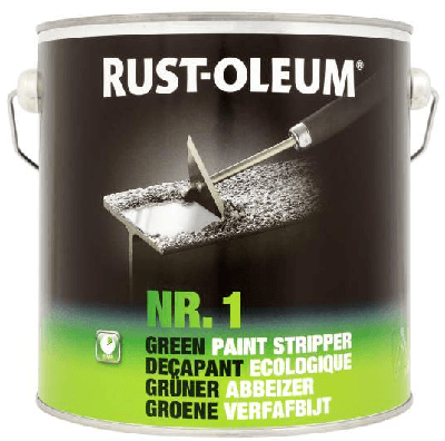Rust-Oleum Groene verfafbijt blik 2.5ltr