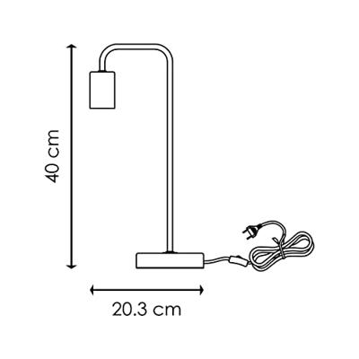Home sweet home tafellamp Noble Marble - marmer/mat satin