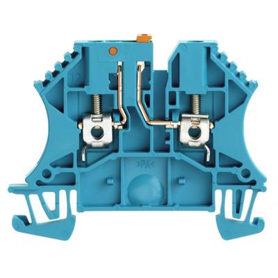 Weidmüller 8731660000 Testscheidingsserieklem Schroeven Blauw 100 stuk(s) Piece