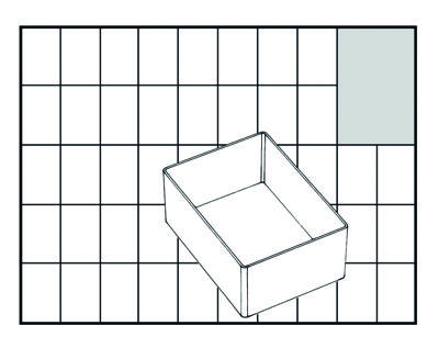 Raaco Inzetbakje 80 BA7-1, los - 119306 - 119306