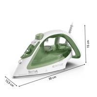 Tefal FV5781 Easygliss Eco Stoomstrijkijzer Groen/Wit - thumbnail