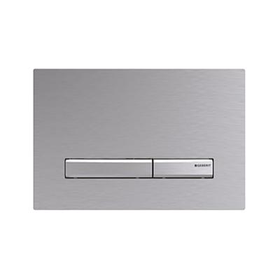 Geberit Sigma 50 bedieningspaneel chroom geborsteld voor Sigma reservoirs 8cm (UP720) en 12cm (UP320)