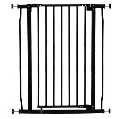DREAMBABY Veiligheidshekje Extra Hoog LIBERTY - Op druk - L 75/81 x H 93 cm - Zwart