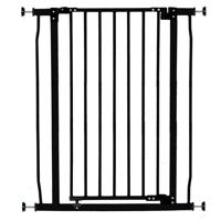 DREAMBABY Veiligheidshekje Extra Hoog LIBERTY - Op druk - L 75/81 x H 93 cm - Zwart - thumbnail