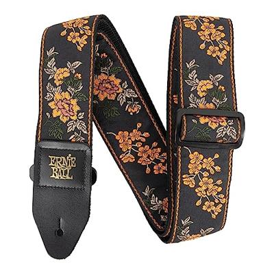 Ernie Ball Classic Jacquard Strap 5363 Tangerine Blossom gitaarband