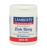 Zink citraat 15mg - thumbnail