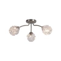 Searchlight PlafondlampAstral nikkel 3-lichts - 11523-3SN - thumbnail