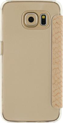 Mobilize Slim Booklet Samsung Galaxy S6 Soft Snake Creamy Rose