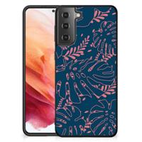 Samsung Galaxy S21 Bloemen Hoesje Palm Leaves - thumbnail