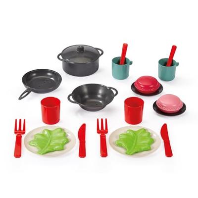 Ecoiffier 100% chef theeset in tas, 22dlg.