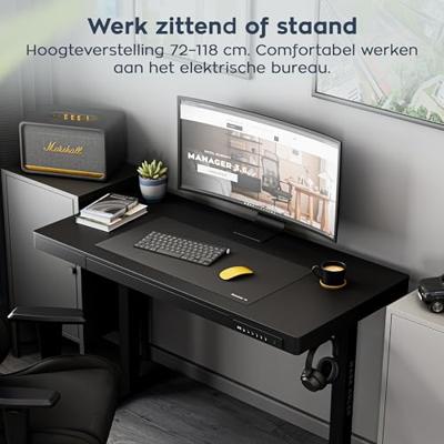 Elektrisch bureau MA-Leader 8.2 Zwart