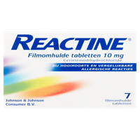 Reactine Cetirizine 10mg Tabletten 7st - thumbnail