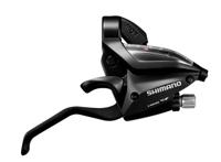Versteller (rechts) met remhendel 8 speed Shimano ST-EF500 - 2 vingers - zwart - thumbnail