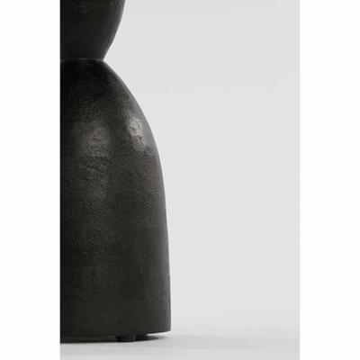 Light & Living Bijzettafel Torir - Zwart - Ø40cm