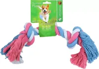 Floss-toy blauw/roze/wit, large. - thumbnail