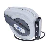 AS Schwabe 12649 Kabelhaspel voor aan de muur 15 m Zwart CEE-stekker 16 A 5-polig - thumbnail