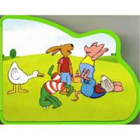 Foamboekje Kikker Vriendschap - thumbnail