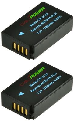 ChiliPower EN-EL20 accu voor Nikon - 1200mAh - 2-Pack