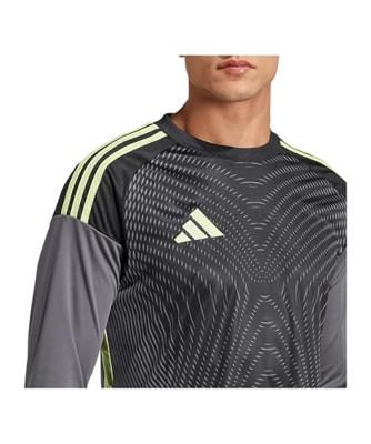 adidas Tiro 25 Competition Keepersshirt Lange Mouwen Grijs Zwart Lichtgroen