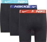 Nike Dri-FIT Ultra Stretch Micro Boxershort 3-Pack Zwart Oranje Blauw Turquoise - thumbnail
