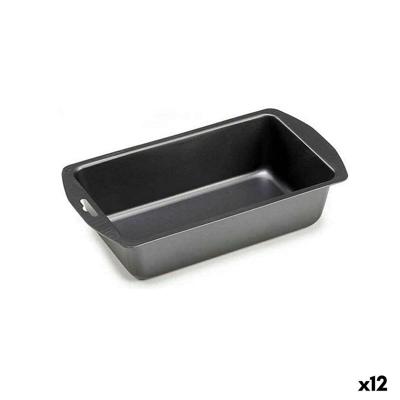 Vierkante mal Kinvara Donker grijs Roestvrij staal Koolstofstaal 13 x 6,3 x 30 cm 30 x 5,5 x 13 cm 13 x 5,5 x 30 cm (12 Stuks)