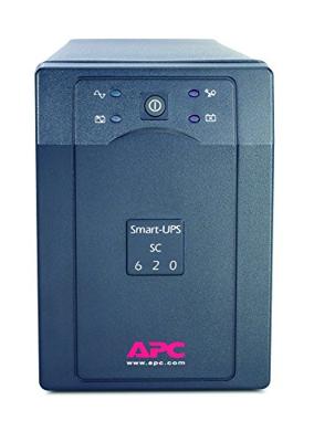 APC Smart-UPS SC 620VA - UPS - 230 Volt wisselstroom V - 390 Watt - 620 VA - RS-232 - uitgangen: 4 APC Smart-UPS SC 620VA - UPS - 230 Volt wisselstroom V - 390 Watt - 620 VA - RS-232 - uitgangen: 4