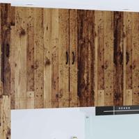 Keukenkast met plank Oudhout 60 x 31 x 100 cm Bewerkt hout - thumbnail