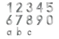 Metafranc Huisnummer 4 A2 120Mm - WU0424037 - thumbnail