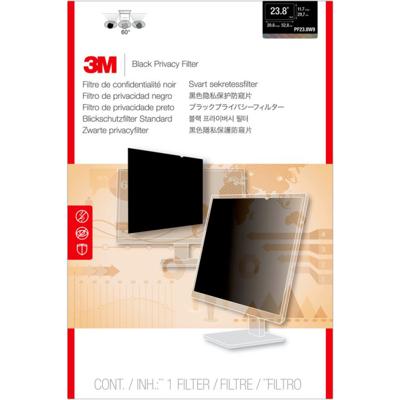 3M PF238W9B Privacyfolie Monitor 60,5 cm (23,8) Beeldverhouding: 16:9 7100036576 Universal