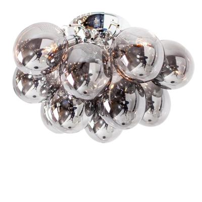 Plafondlamp glas &apos;Gross&apos; By Rydens zilver g9 fitting modern led 300m