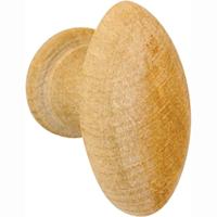 Meubelknop Ei 53x27mm charmehout - thumbnail