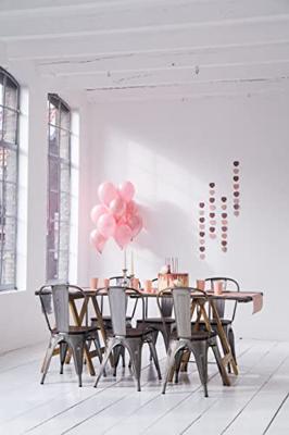 Cijferkaars 6 Metallic Roségoud