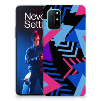 OnePlus 8T | TPU Hoesje | Funky Triangle