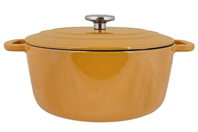 Cosy & Trendy Braadpan Fontestic Gietijzer Amber Gold Ø 28 cm / 8 Liter - Geëmailleerd