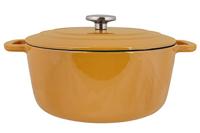 Cosy & Trendy Braadpan Fontestic Gietijzer Amber Gold Ø 28 cm / 8 Liter - Geëmailleerd - thumbnail